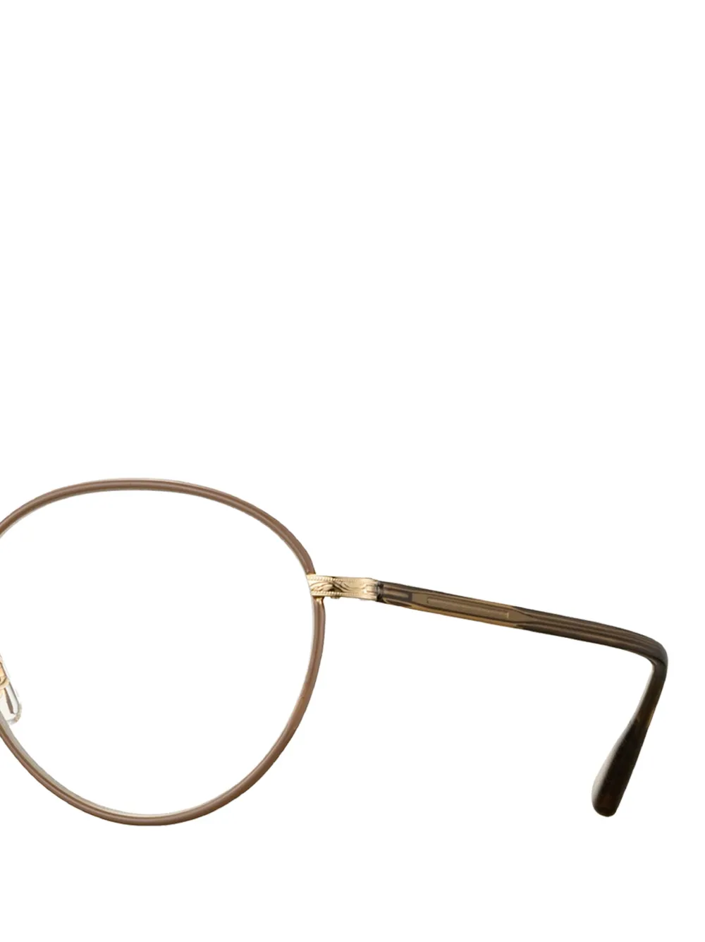 Eyevan7285 Bril met rond montuur Goud