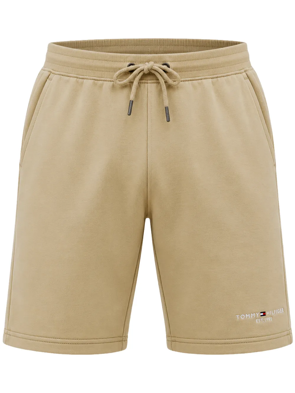 Tommy Hilfiger Shorts met logoprint Beige