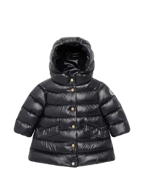 Moncler Enfant quilted hooded jacket