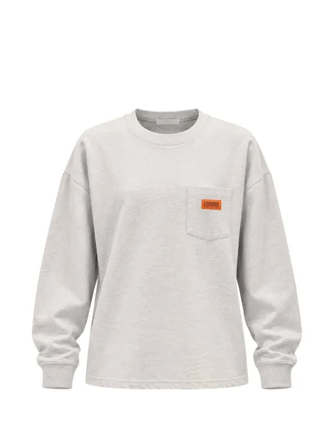 UNIVERSAL OVERALL  logo-patch pocket T-shirt