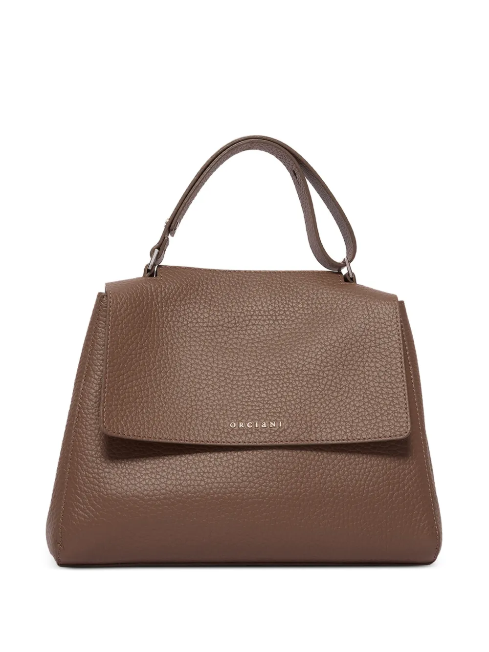 Orciani cabas Sveva Soft en cuir grainé - Marron Orciani cabas Sveva Soft en cuir grainé - Marron