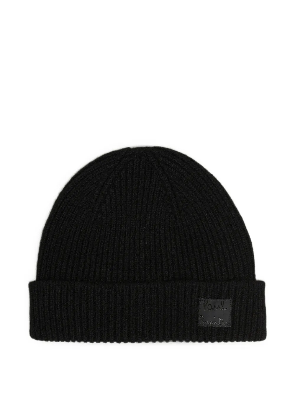 Paul Smith black cashmere-blend beanie