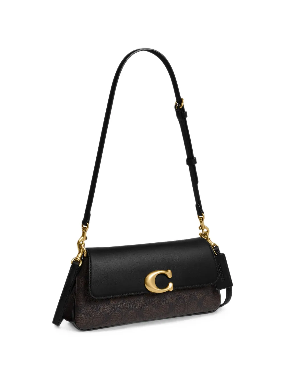 Coach Jet Signature schoudertas Bruin