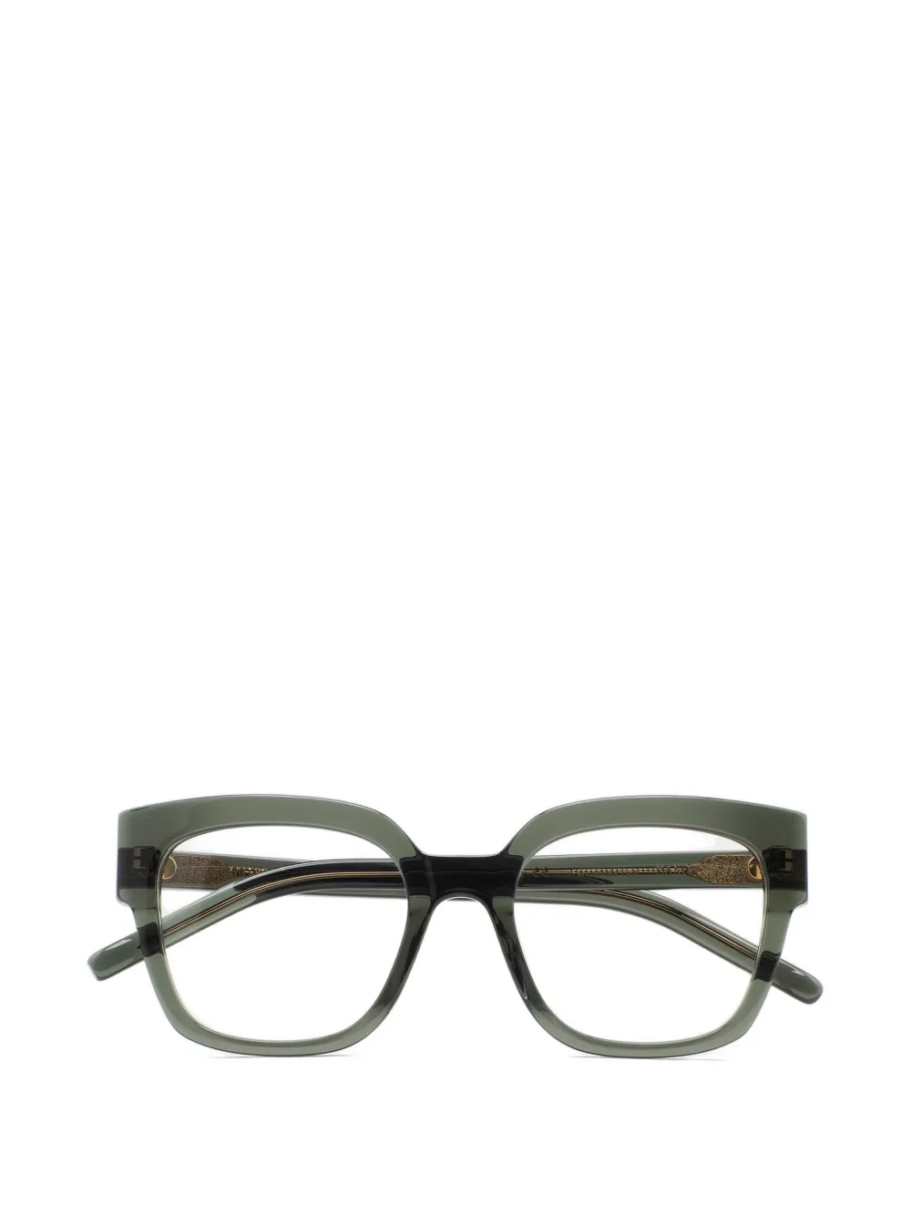 Kaleos Manor square-frame glasses - Verde