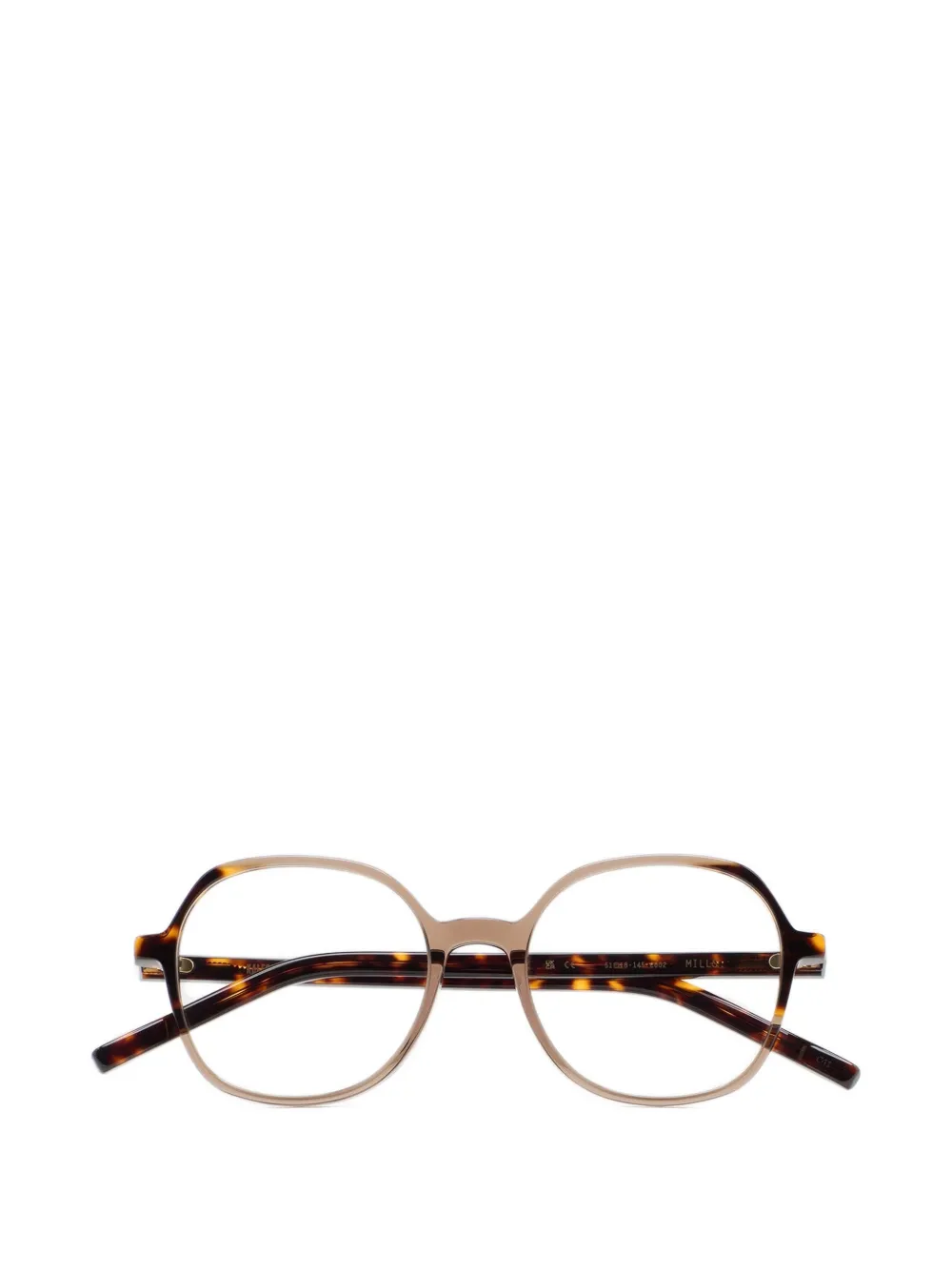 Kaleos lunettes de vue Mills à monture ronde - Marron Kaleos lunettes de vue Mills à monture ronde - Marron
