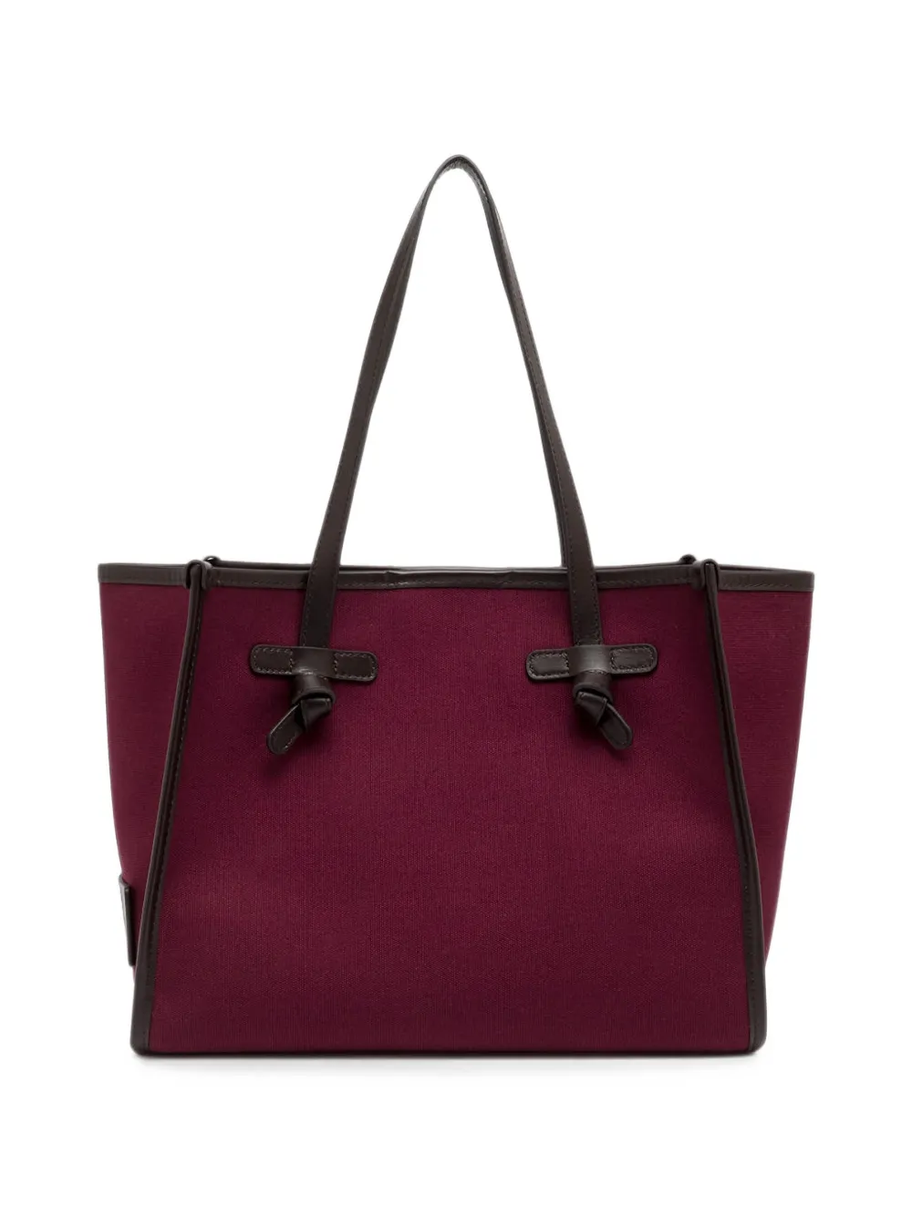 GIANNI CHIARINI Marcella canvas schoudertas Rood