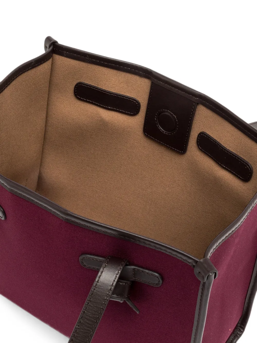 GIANNI CHIARINI Marcella canvas schoudertas Rood