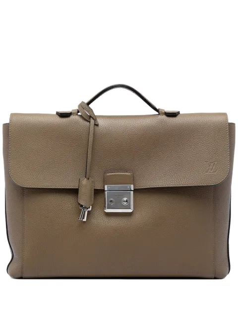 Louis Vuitton Pre-Owned bolso Serviette Dorian Briefcase de cuero Taurillon 2014