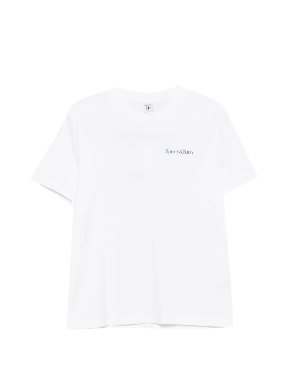 Sporty & Rich slogan-print T-shirt - Blanc Sporty & Rich slogan-print T-shirt - Blanc