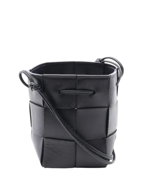 Bottega Veneta Pre-Owned 2012-2026 Mini Nappa Maxi Intrecciato Cassette bucket bag