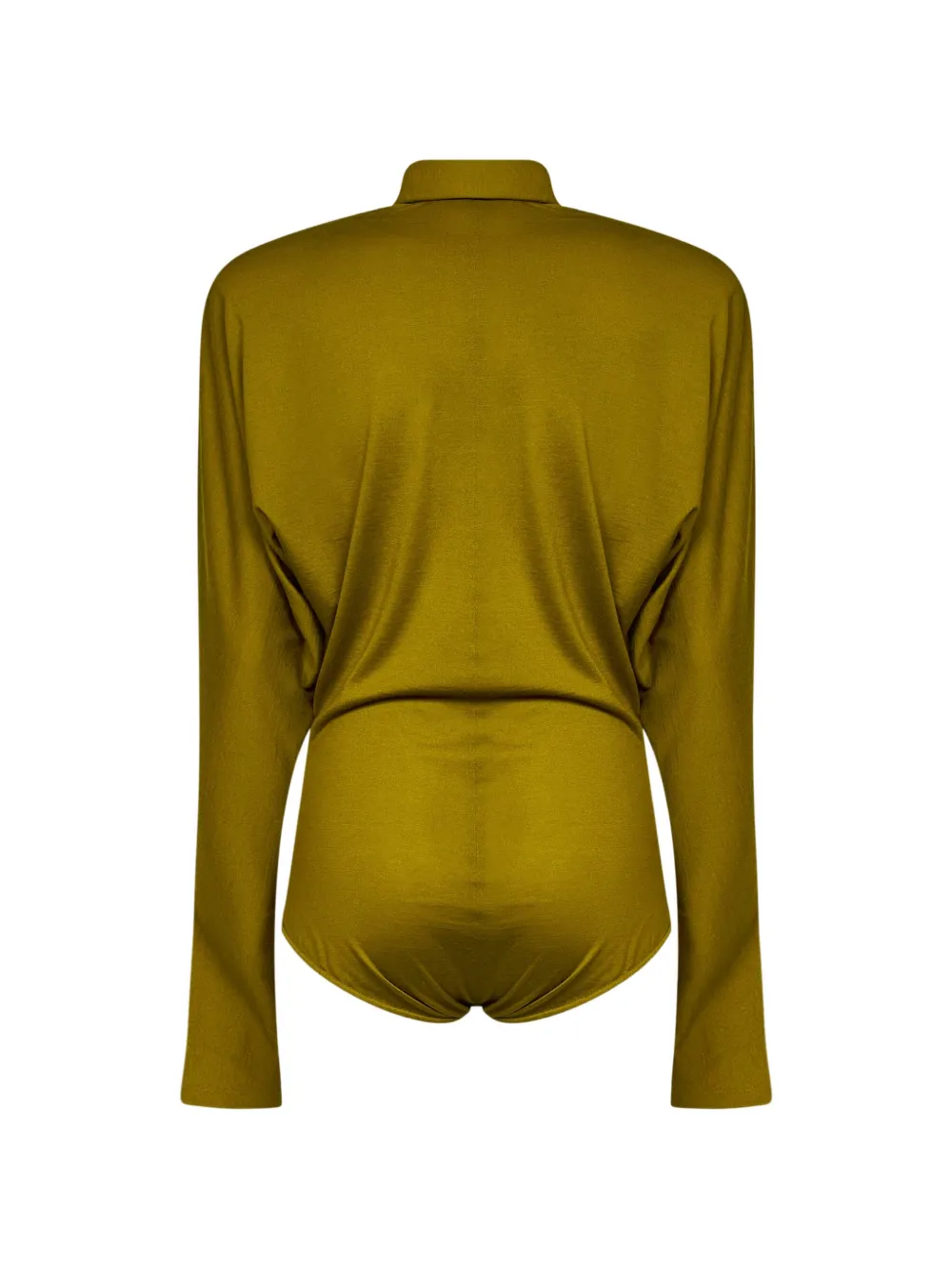 Mugler Body met vleermuismouwen Groen