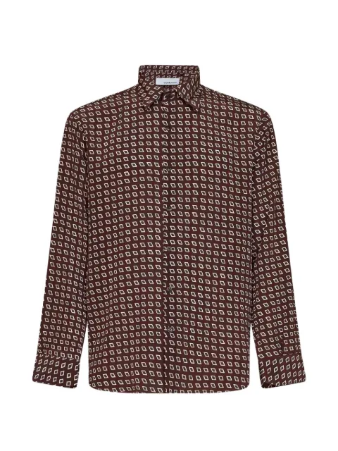 Costumein Jerome geometric-print long-sleeve shirt