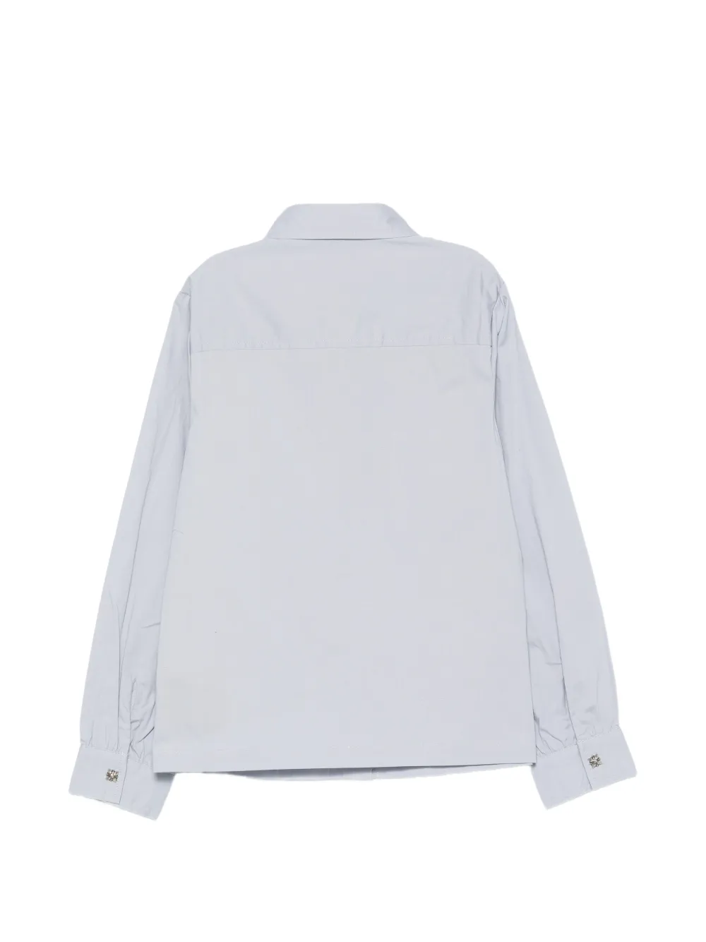 John Richmond Junior Shirt met logopatch Blauw
