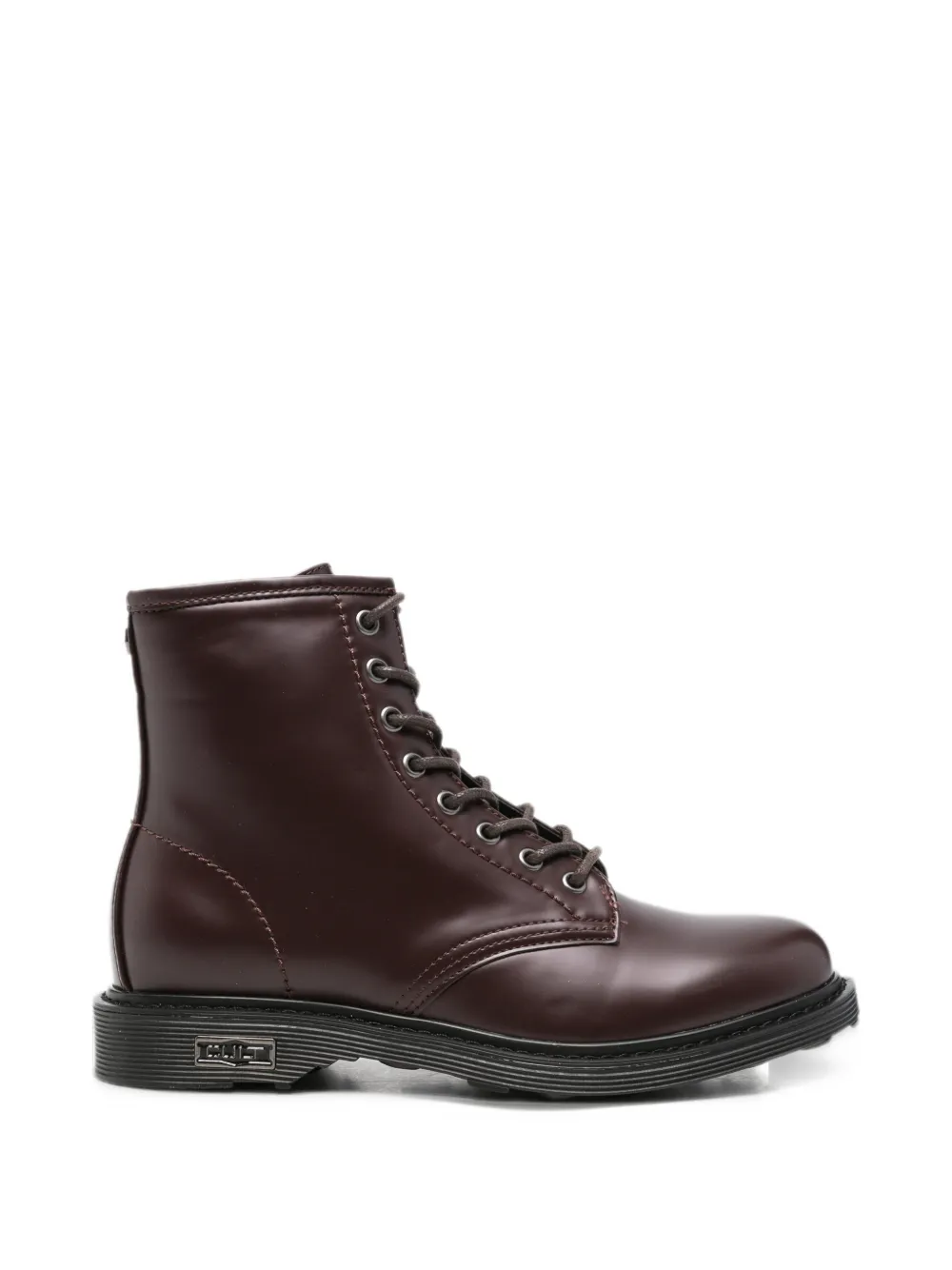 Cult Sabbath lace-up leather boots - Marron Cult Sabbath lace-up leather boots - Marron