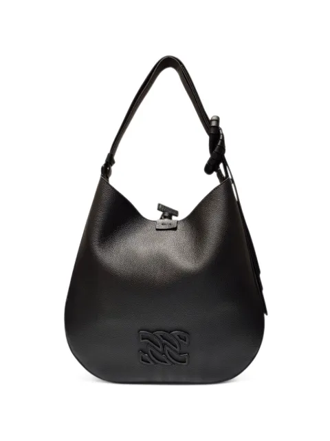 Casadei medium Vandome logo-patch handbag