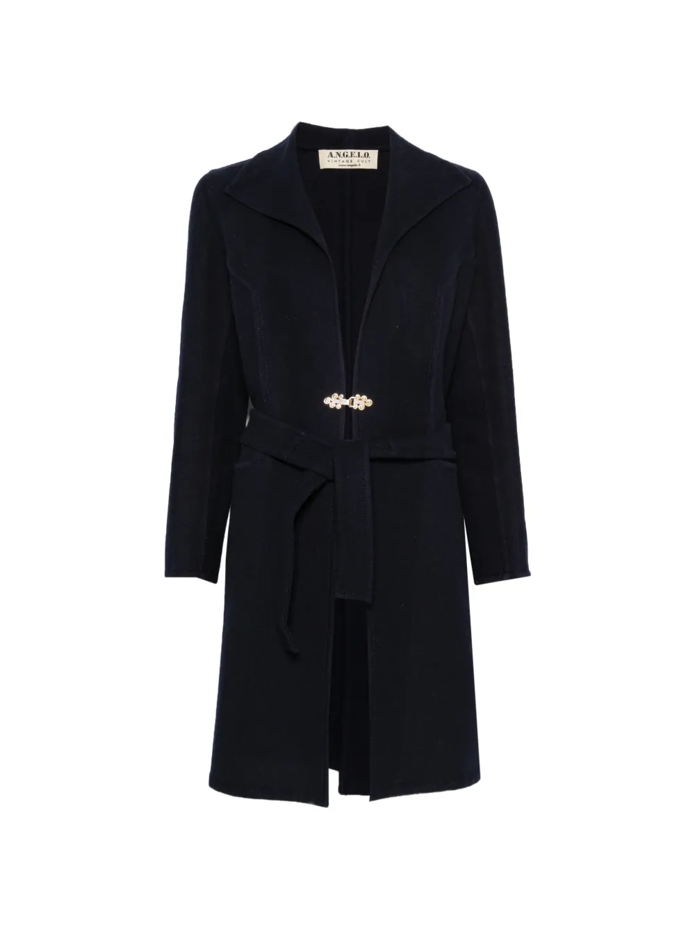 A.N.G.E.L.O. Vintage Cult 1960s belted clasp-fastening coat - Blue