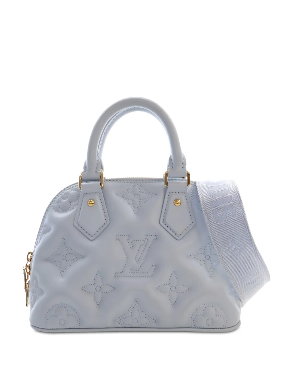 Louis Vuitton Pre-Owned 2000-2026 Monogram Calfskin Bubblegram Alma BB satchel - Blu
