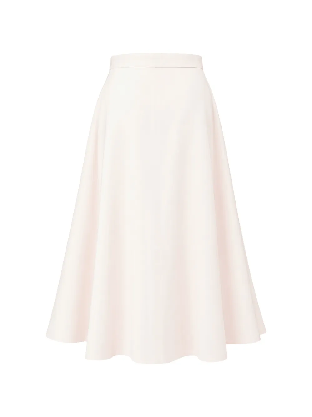 Max Mara Flared maxi-rok met A-lijn Roze