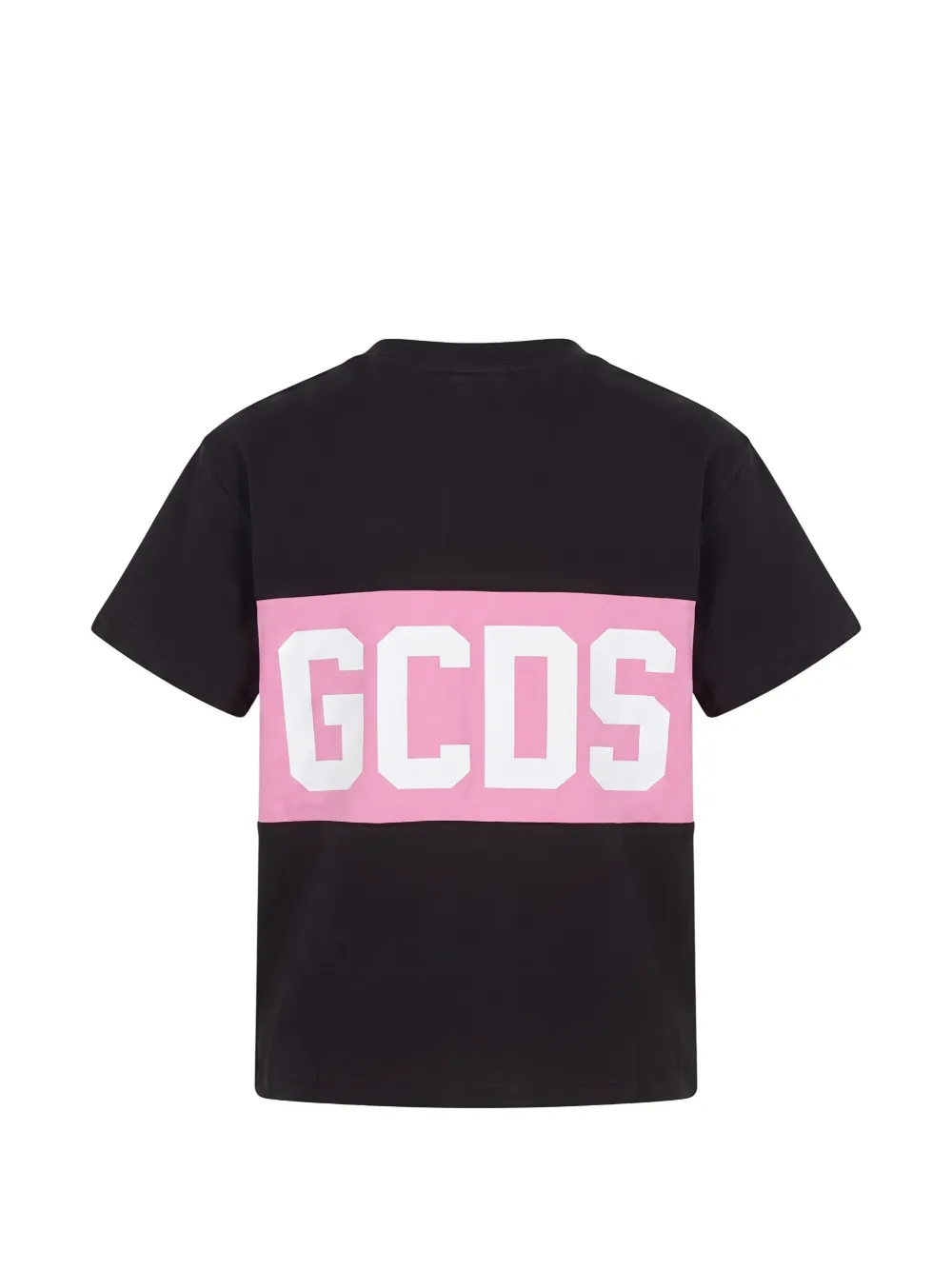 Gcds Kids T-shirt met logoprint Zwart