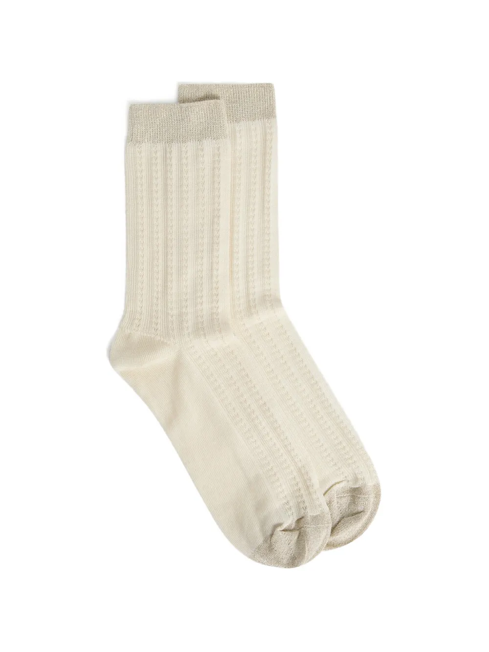 MOMONÌ Pecos openwork-stitch socks