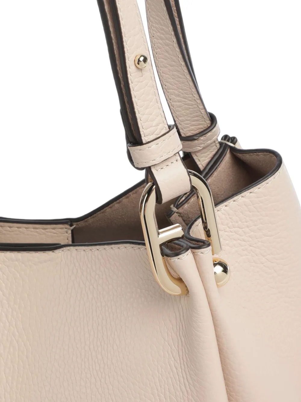 Furla Leren schoudertas Wit
