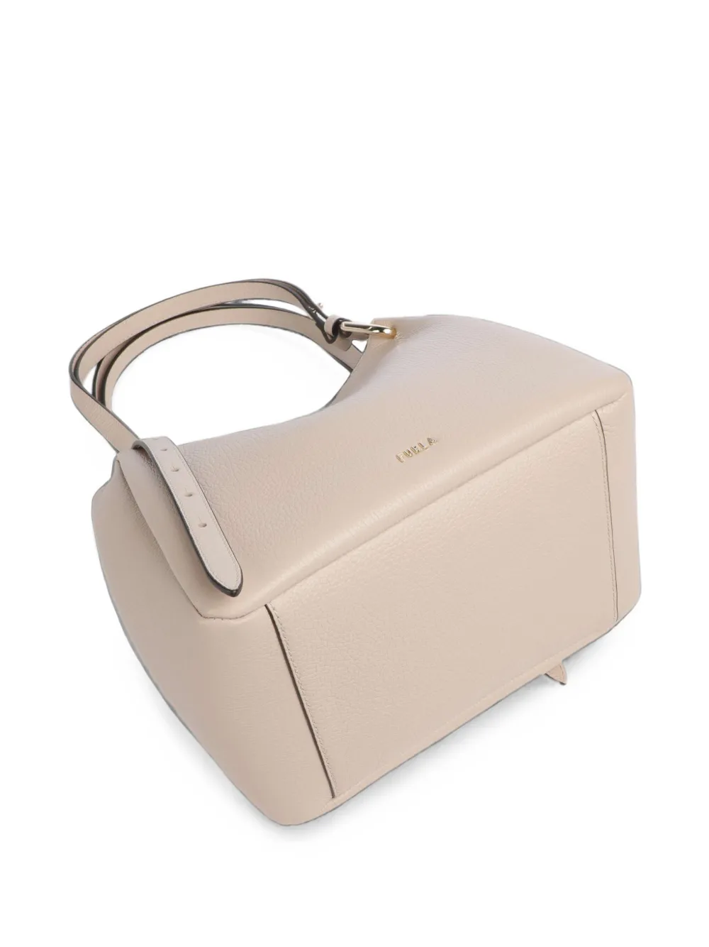 Furla Leren schoudertas Wit