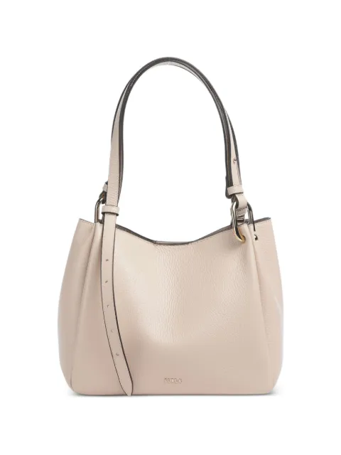 Furla bolsa de hombro con efecto granulado