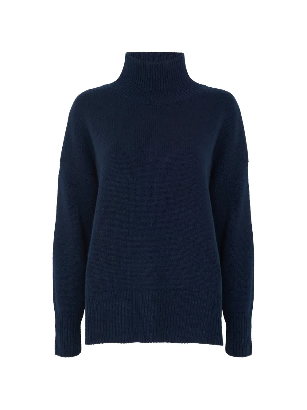 kujten ribbed-knit roll-neck sweater - Blue