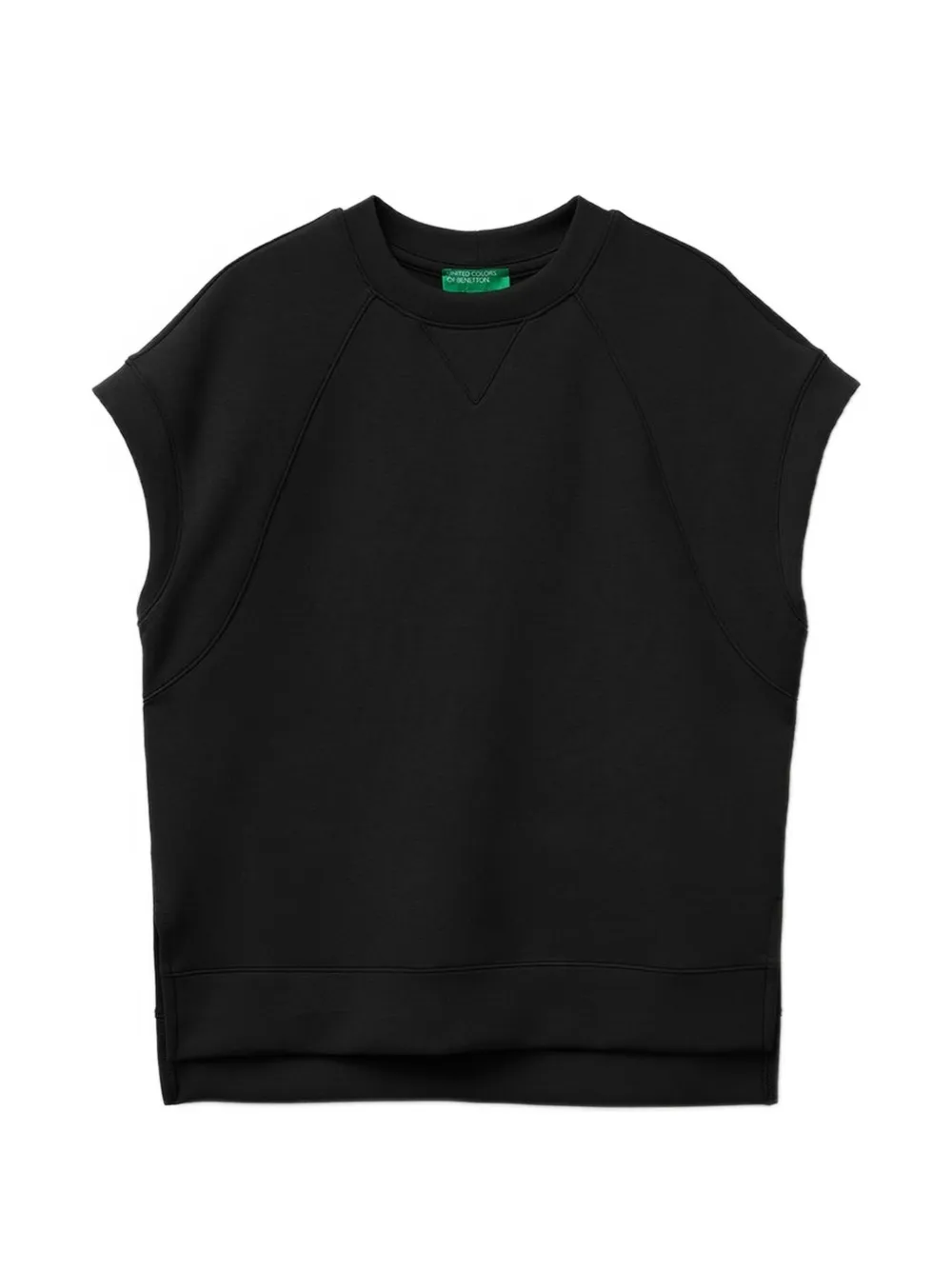 Benetton raglan-sleeve sleeveless T-shirt