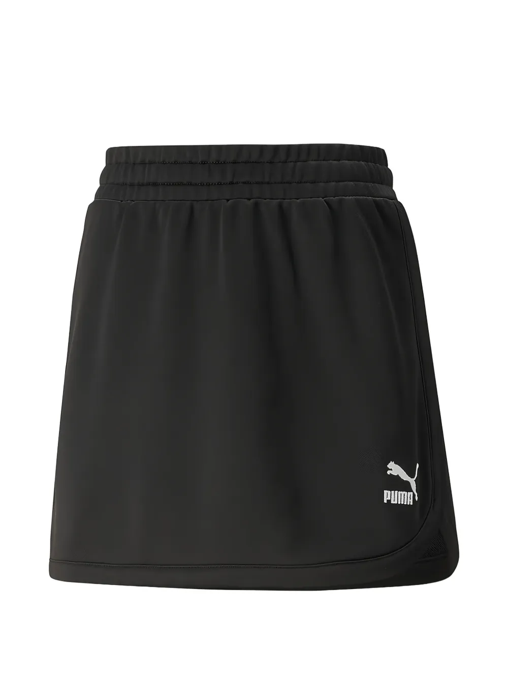 PUMA logo-print elasticated skirt