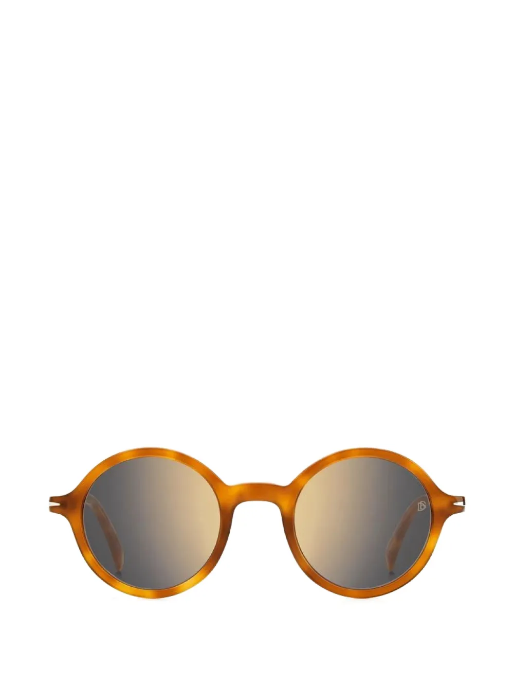 Eyewear by David Beckham round-frame sunglasses - Braun