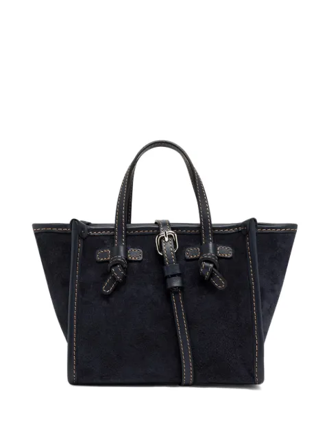 MARCELLA CLUB tote con costuras en contraste