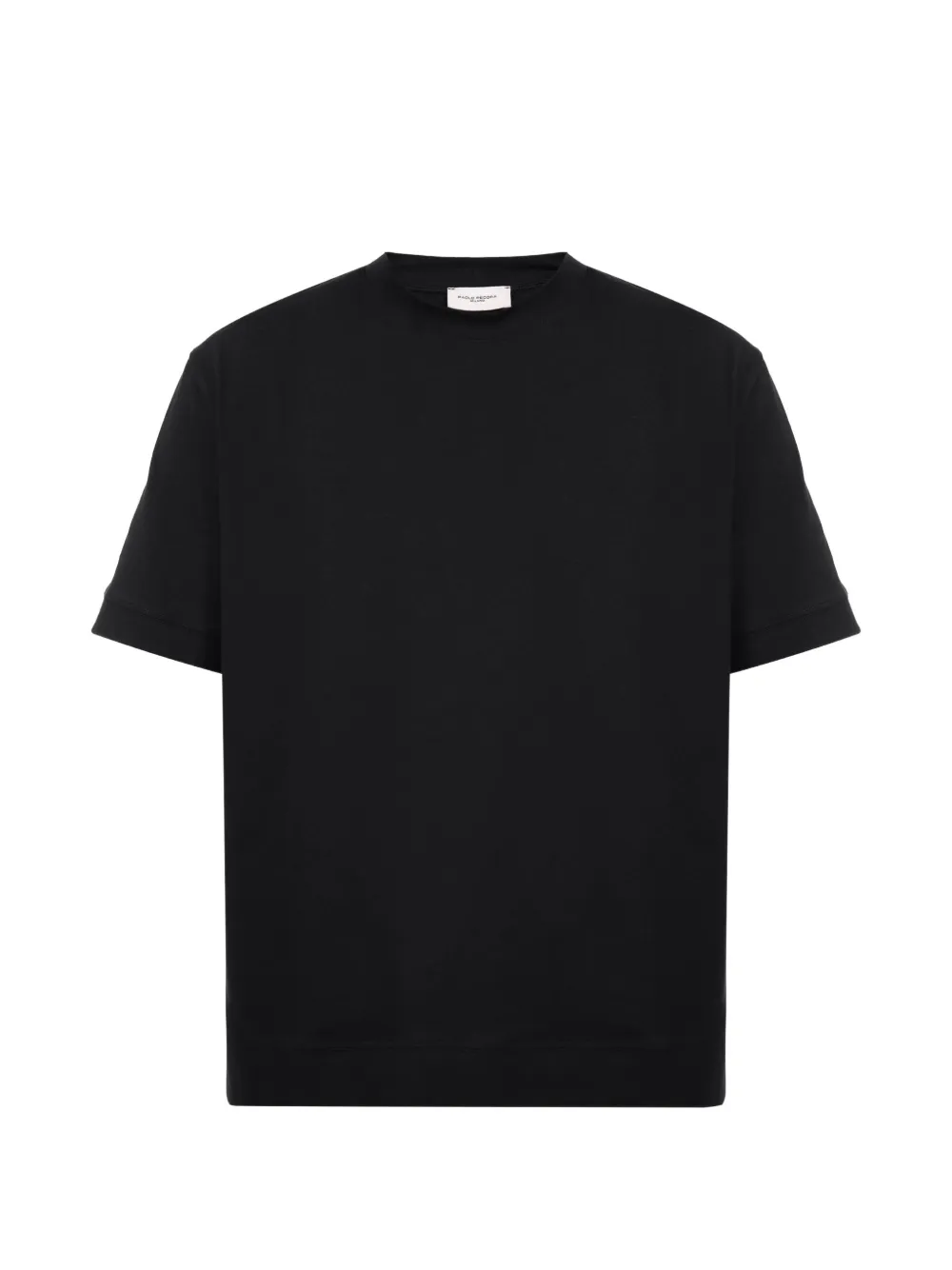 Paolo Pecora crew-neck T-shirt Zwart