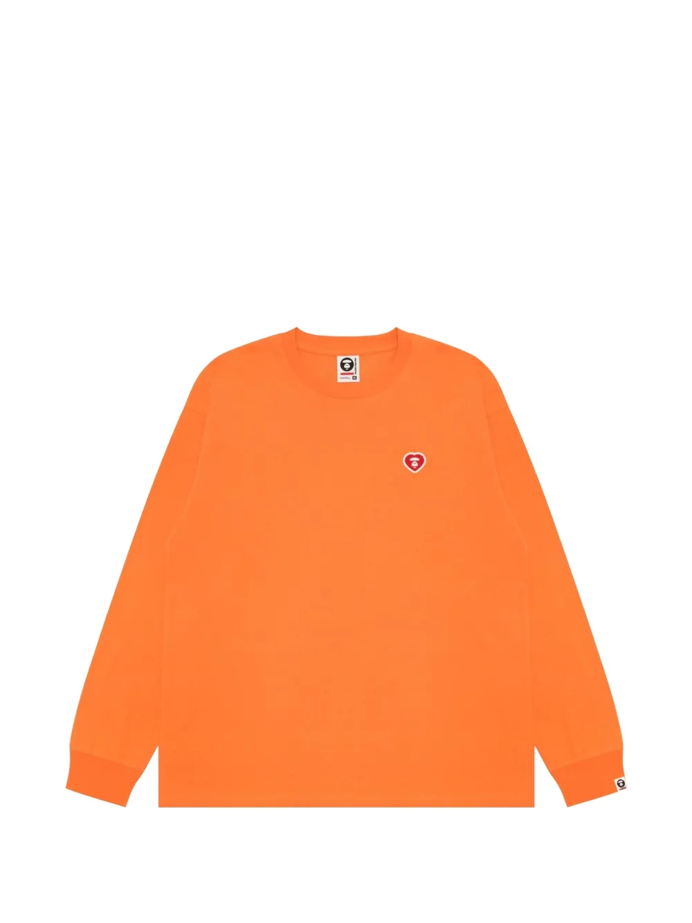 AAPE BY *A BATHING APE® AAPENOW heart-patch T-shirt
