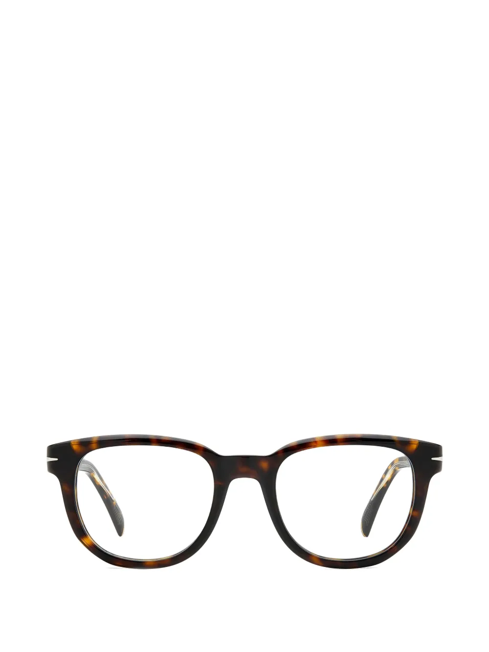 Eyewear by David Beckham lunettes de vue carrées à effet écailles de tortue DB 7097 - Marron Eyewear by David Beckham lunettes de vue carrées à effet écailles de tortue DB 7097 - Marron