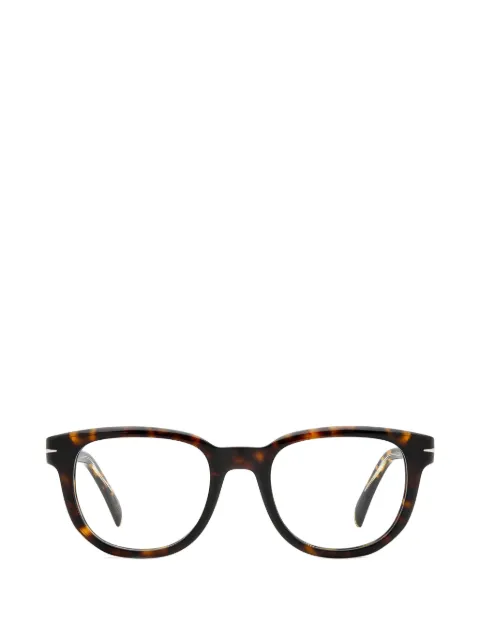 Eyewear by David Beckham DB 7097 tortoiseshell-effect square-frame glasses