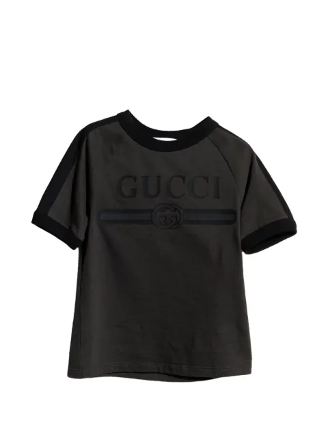 Gucci Kids logo-print raglan-sleeve T-shirt