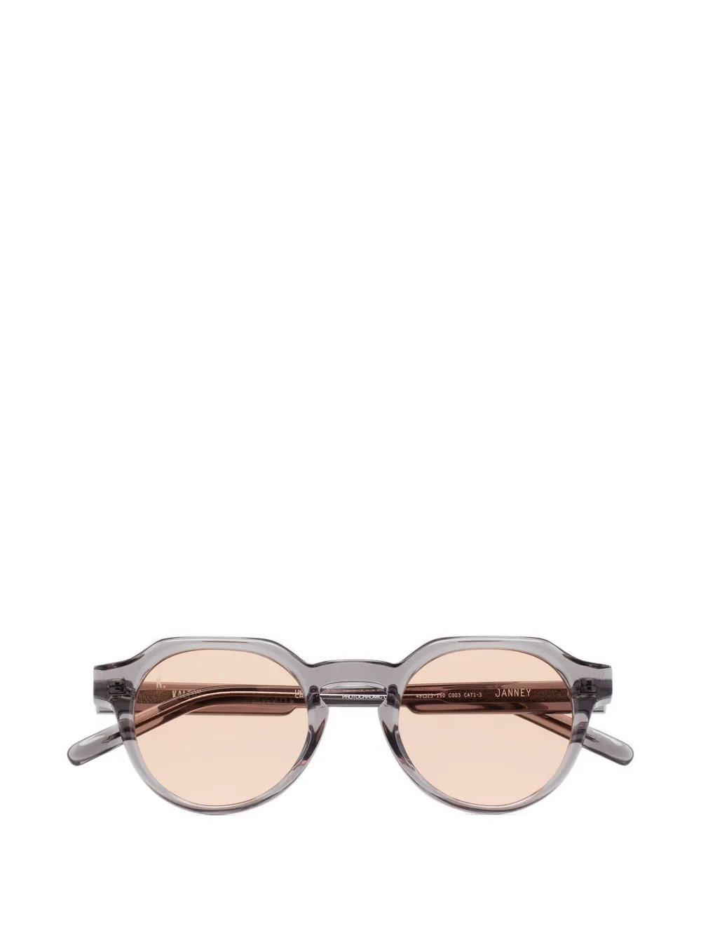 Kaleos Janney geometric-frame sunglasses - Grau