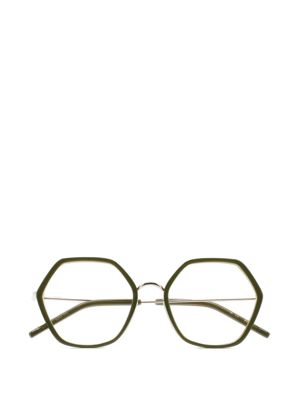 Kaleos Rawlings geometric-frame glasses - Verde
