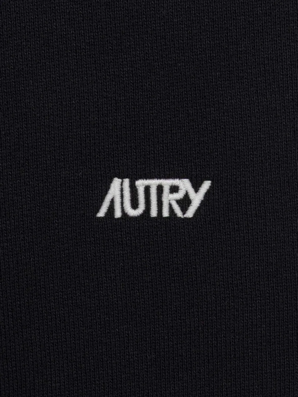 Autry Sweater met geborduurd logo Zwart