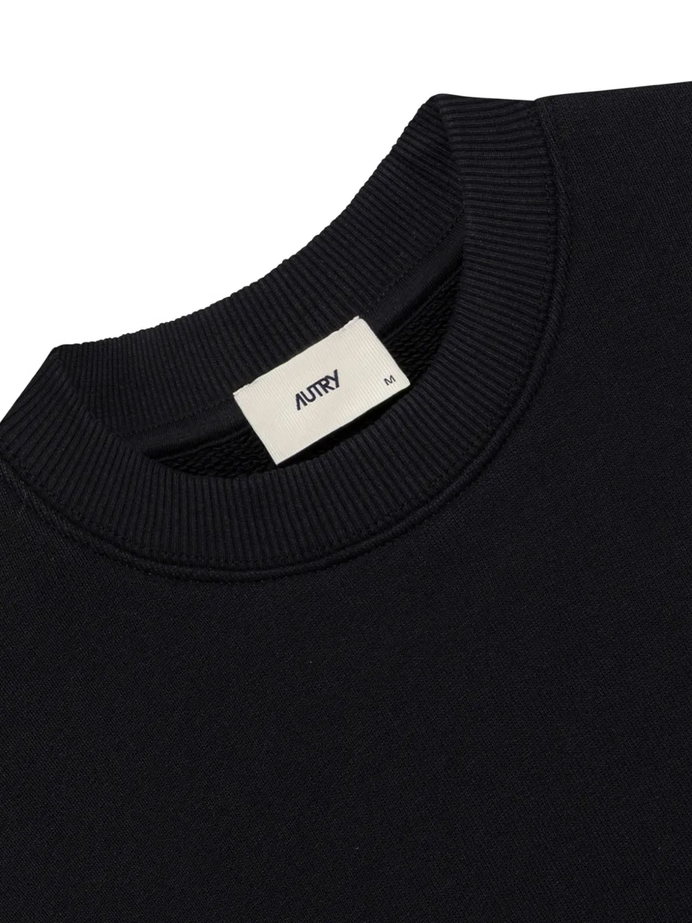 Autry Sweater met geborduurd logo Zwart