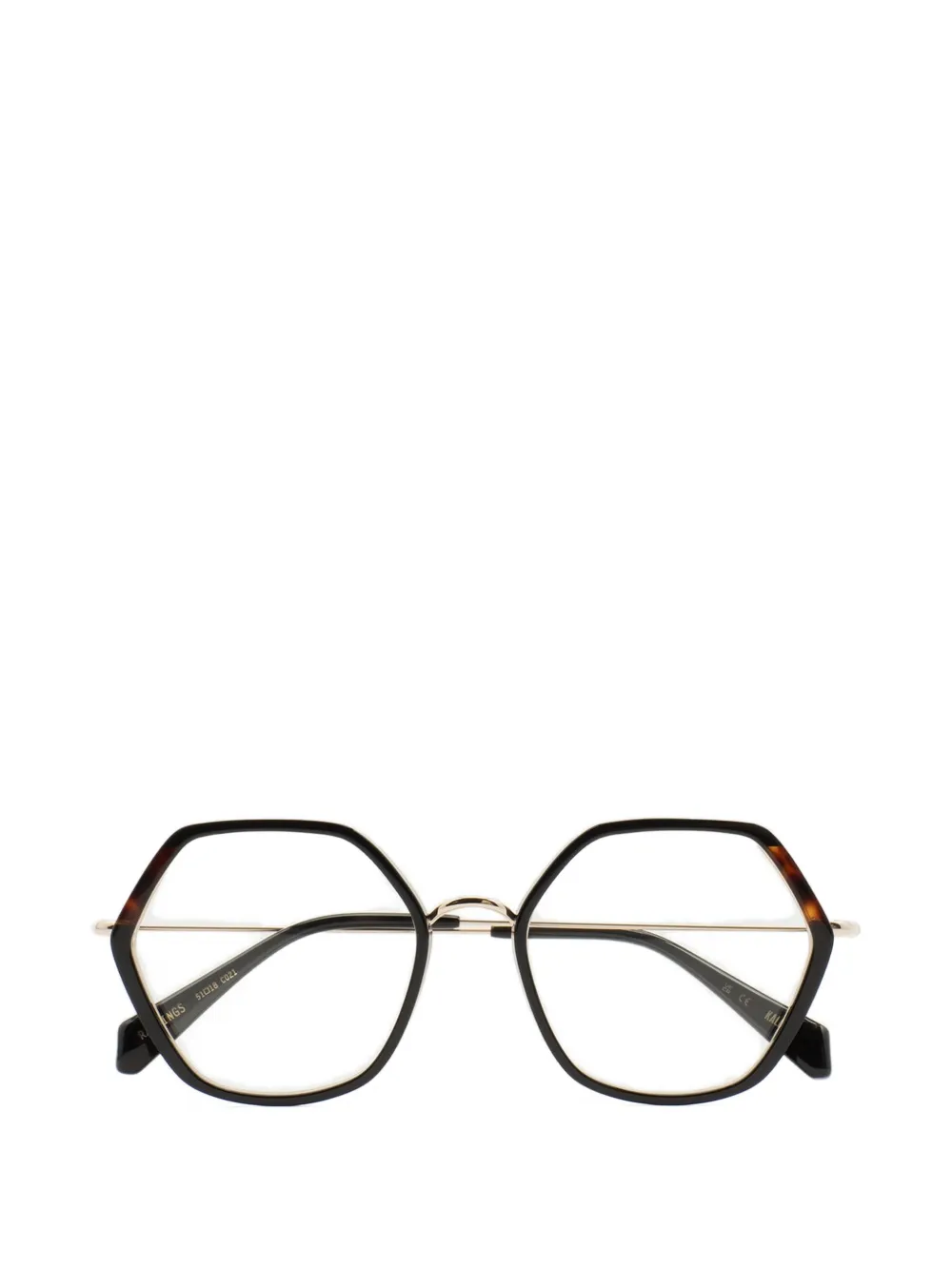 Kaleos Rawlings geometric-frame glasses - Nero
