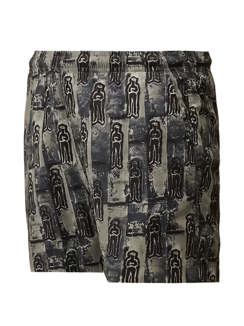 C.P. Company Kids Shorts met grafische print Grijs