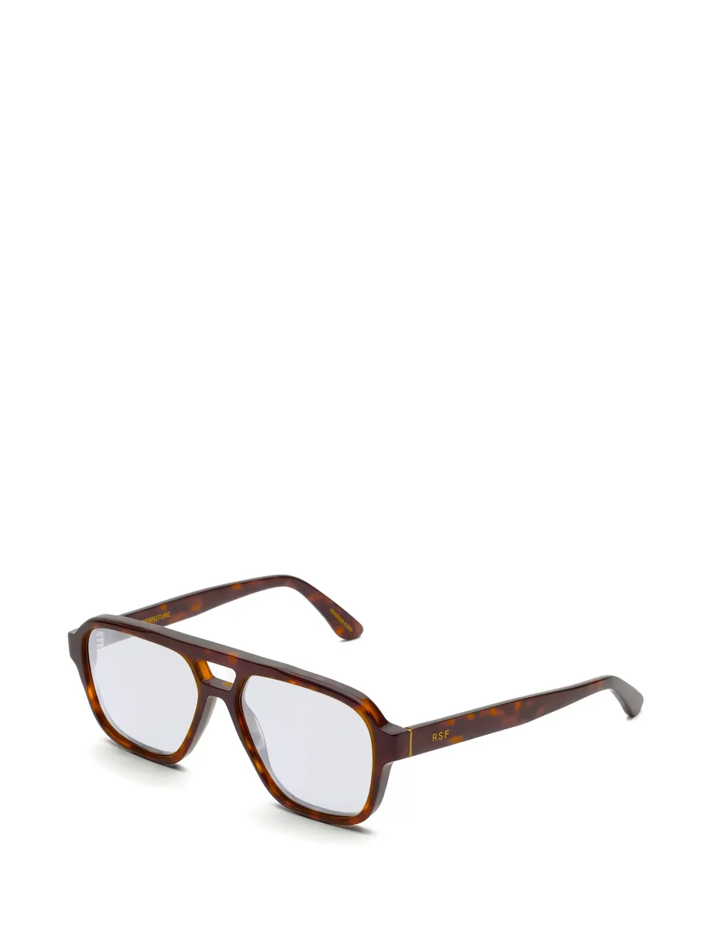 Retrosuperfuture Maneval Havana pilot-frame sunglasses - Marrone