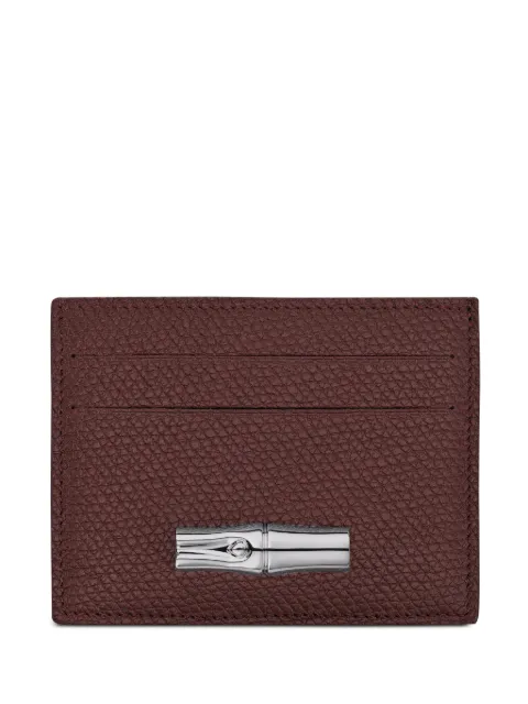 Longchamp Le Roseau card holder