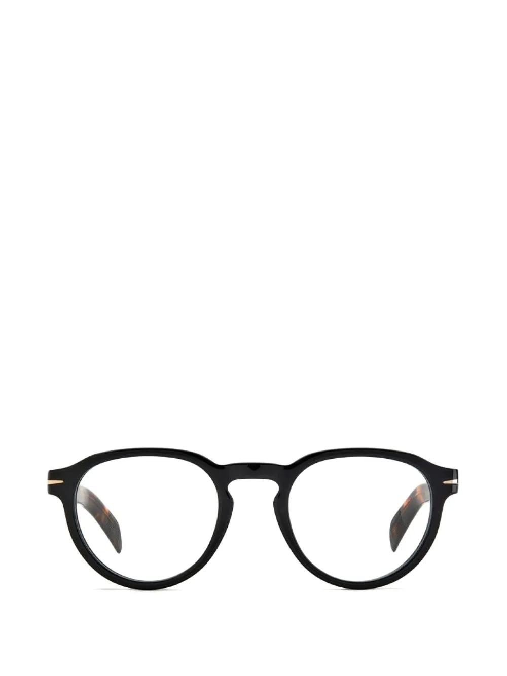 Eyewear by David Beckham lunettes de vue à monture ronde - Noir Eyewear by David Beckham lunettes de vue à monture ronde - Noir