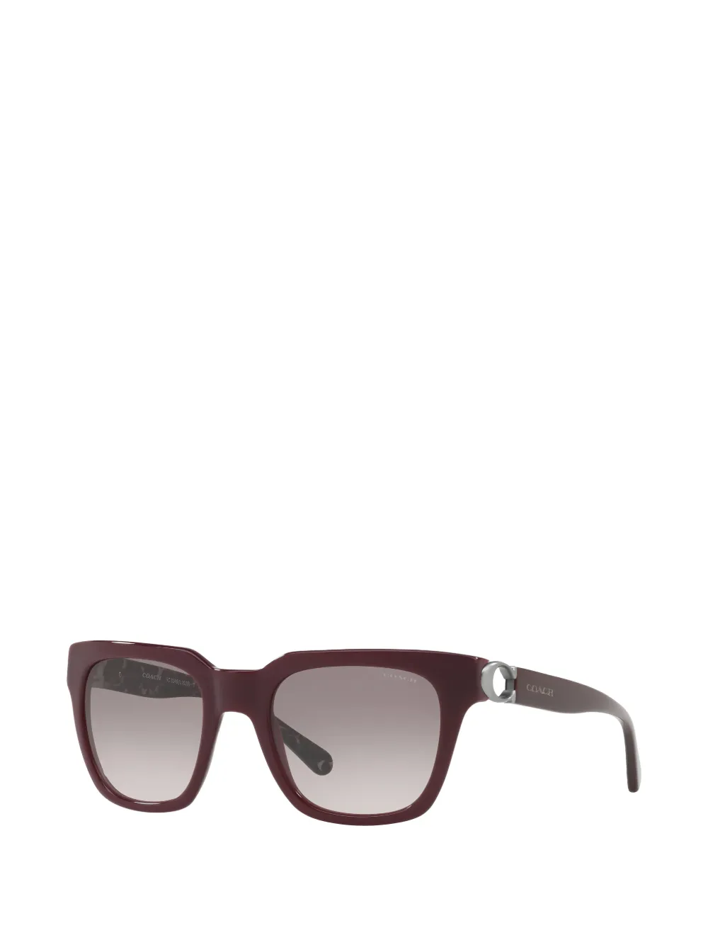 Coach square-frame sunglasses Rood