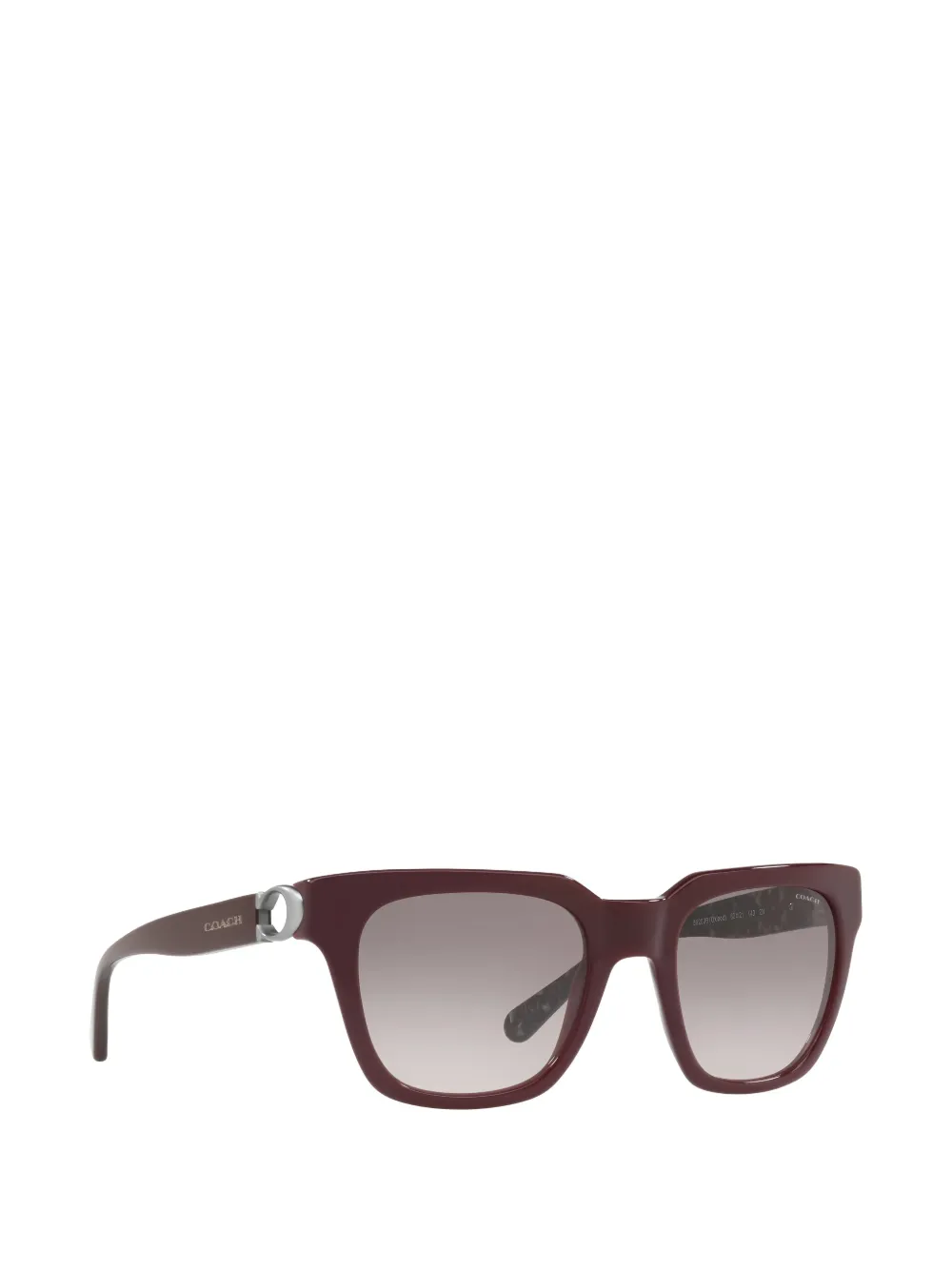 Coach square-frame sunglasses Rood