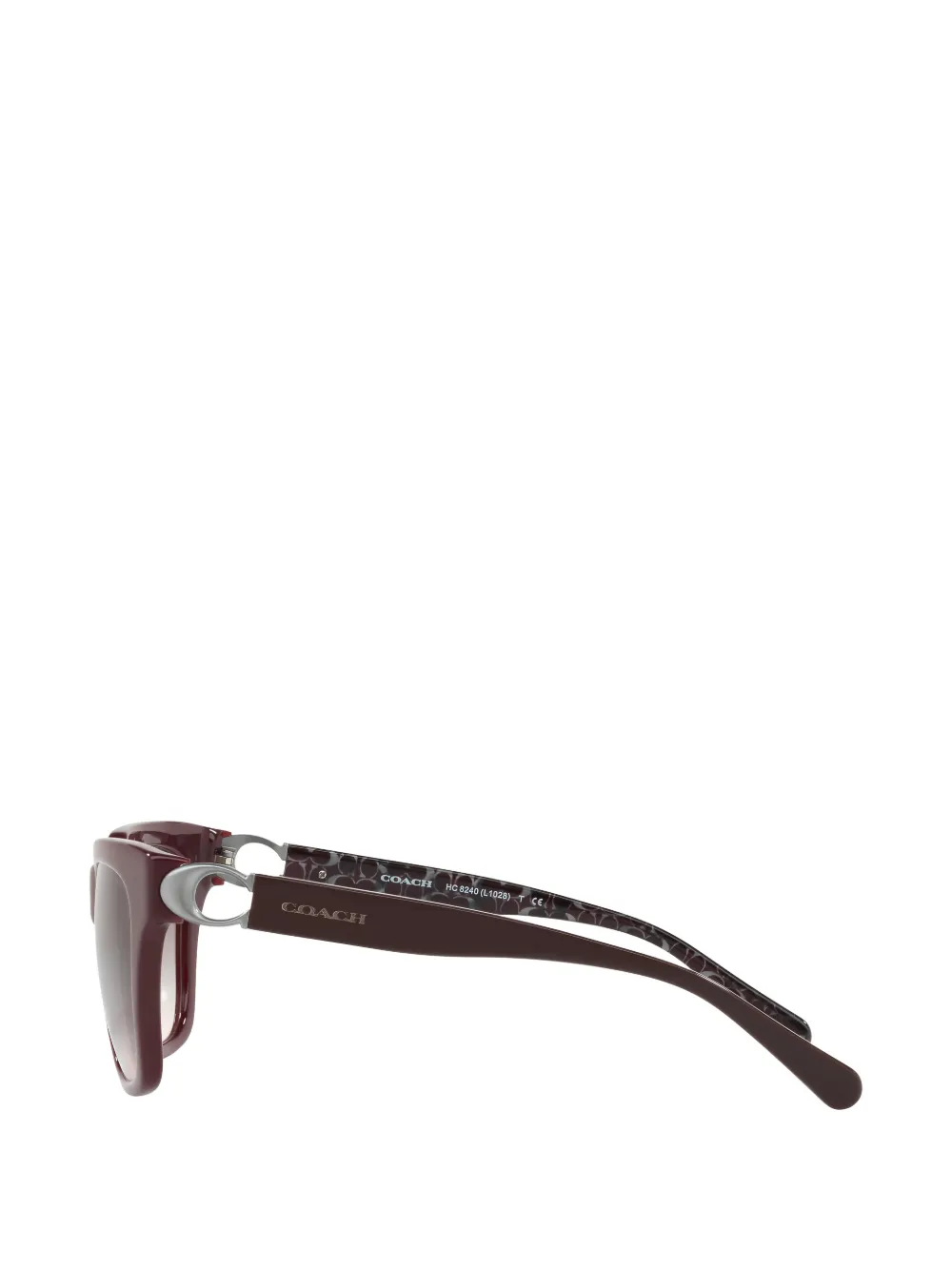 Coach square-frame sunglasses Rood