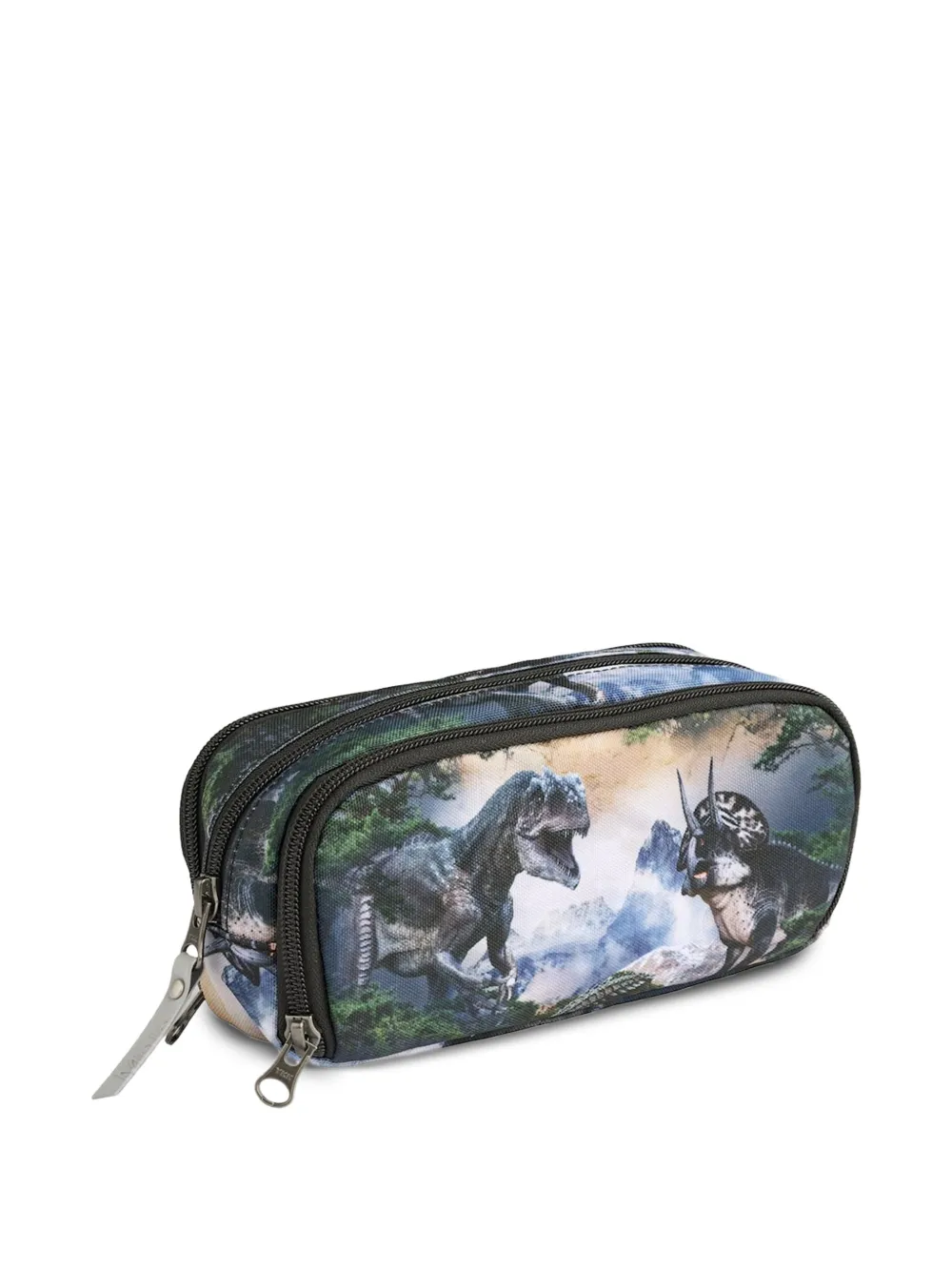 Molo Astuccio con stampa dinosauri - Blu